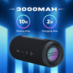 New 2025 Products Mini Portable TWS Stereo Super Bass IPX7 Waterproof Bluetooth Speakers Outdoor Loud BT Speaker with Subwoofer