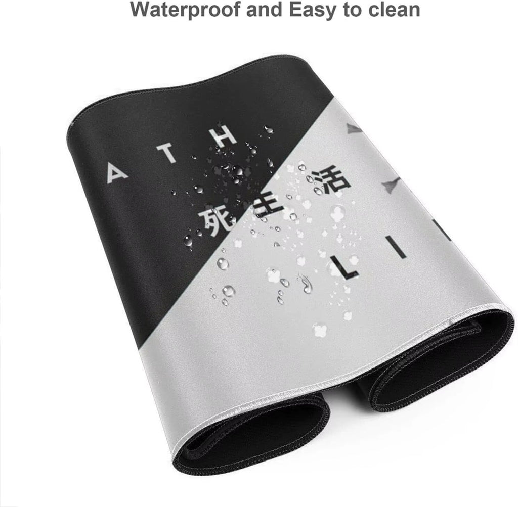 Black and White Cherry Blossom Gaming Mouse Pad 900X400 XL Extended Large Mouse Mat Desk Pad Non Slip Rubber Mousepad Gamer