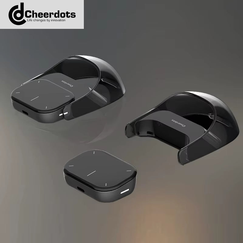 Cheerdots 2 Detachable Air Mouse Wireless Touchpad Laser All-In-One AI Recording Chatgpt Mobile Presenter Remote Control Custom