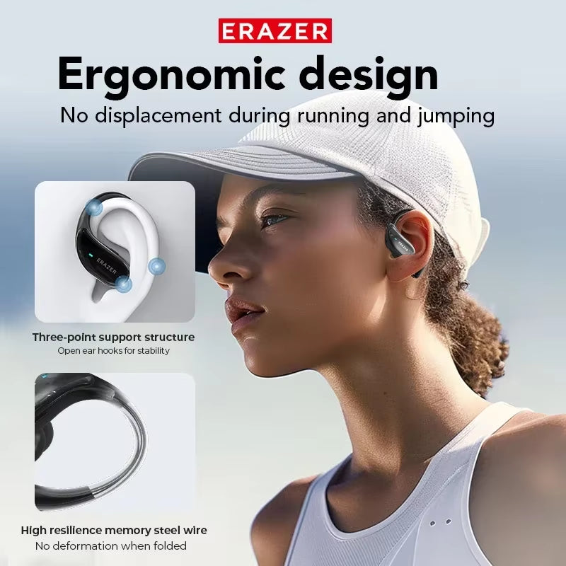 Xt80Pro TWS Wireless Bluetooth Earphones Sports Wireless Headphones Touch Control Game Mode Earhooks Headsets Waterproof