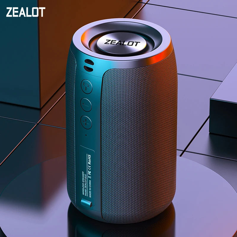 -S32 Mini Portable Bluetooth Speaker HIFI Subwoofer Wireless Speaker with Fm Radio Column Support TF, TWS, USB