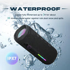 New 2025 Products Mini Portable TWS Stereo Super Bass IPX7 Waterproof Bluetooth Speakers Outdoor Loud BT Speaker with Subwoofer