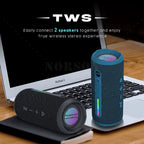 New 2025 Products Mini Portable TWS Stereo Super Bass IPX7 Waterproof Bluetooth Speakers Outdoor Loud BT Speaker with Subwoofer