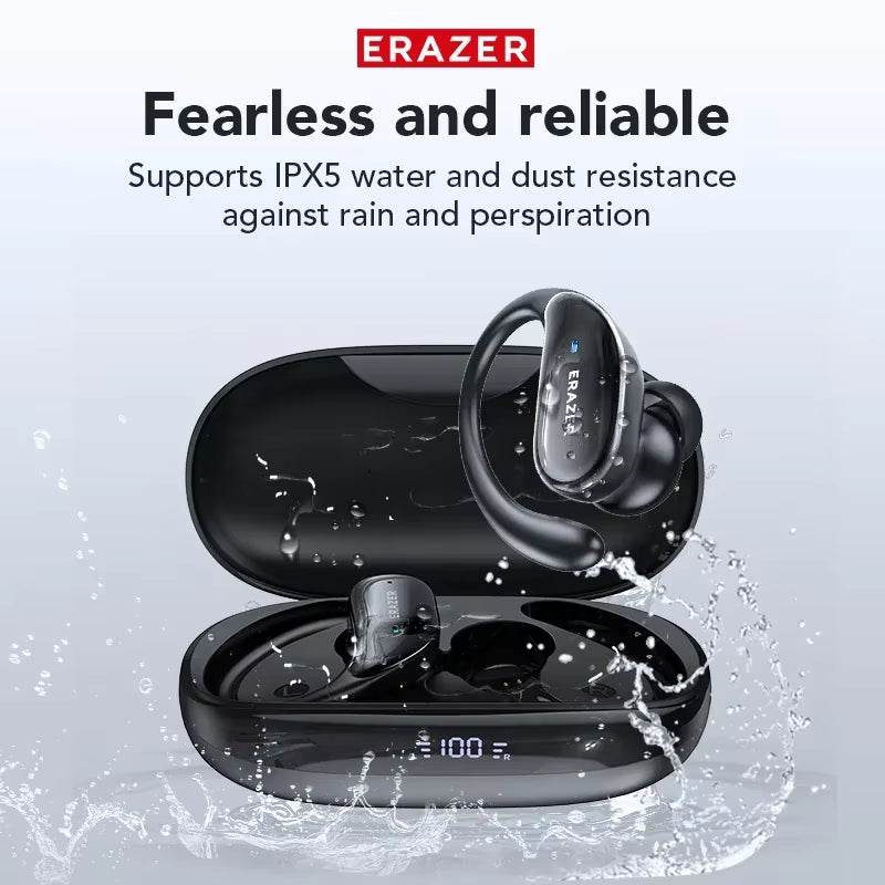 Xt80Pro TWS Wireless Bluetooth Earphones Sports Wireless Headphones Touch Control Game Mode Earhooks Headsets Waterproof