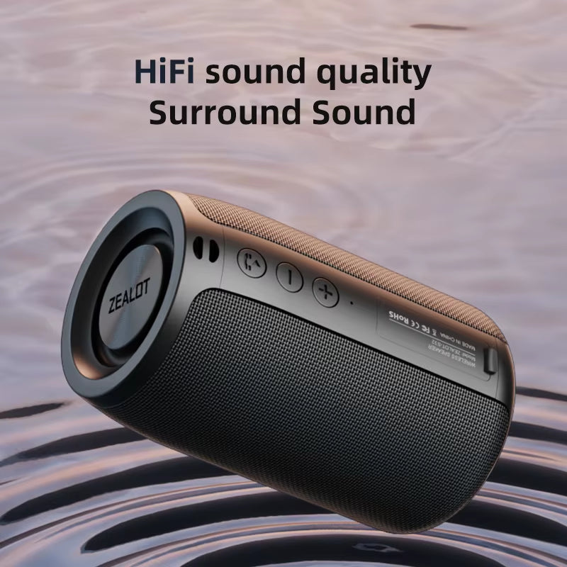 -S32 Mini Portable Bluetooth Speaker HIFI Subwoofer Wireless Speaker with Fm Radio Column Support TF, TWS, USB