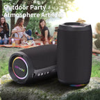 -S49 20W Portable Bluetooth Speaker Stereo Sound IPX7 Waterproof Wireless Bluetooth 5.2 Excellent Bass Performace