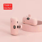 30000Mah Mini Caplsule Power Bank High Capacity Charger Mini Power Supply Digital Display Fast Charge for Type-C Iphone