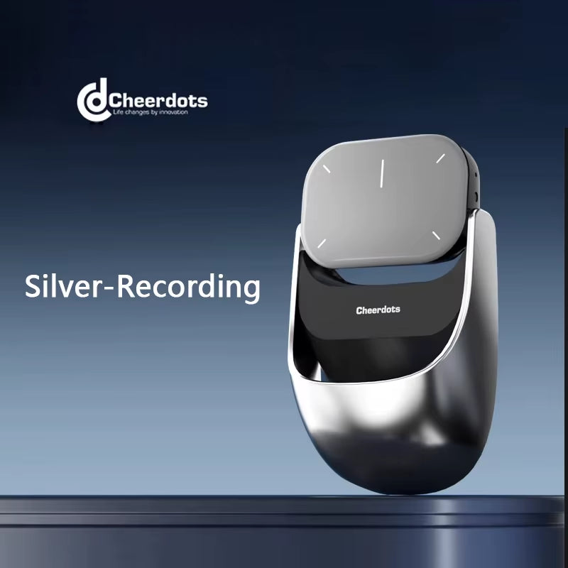 Cheerdots 2 Detachable Air Mouse Wireless Touchpad Laser All-In-One AI Recording Chatgpt Mobile Presenter Remote Control Custom