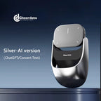 Cheerdots 2 Detachable Air Mouse Wireless Touchpad Laser All-In-One AI Recording Chatgpt Mobile Presenter Remote Control Custom