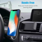 Universal Car Phone Holder For iPhone XS 8 11 12 13 14 15 Pro Max Air Vent Mount Clip In Car Phone Stand Support Smartphone