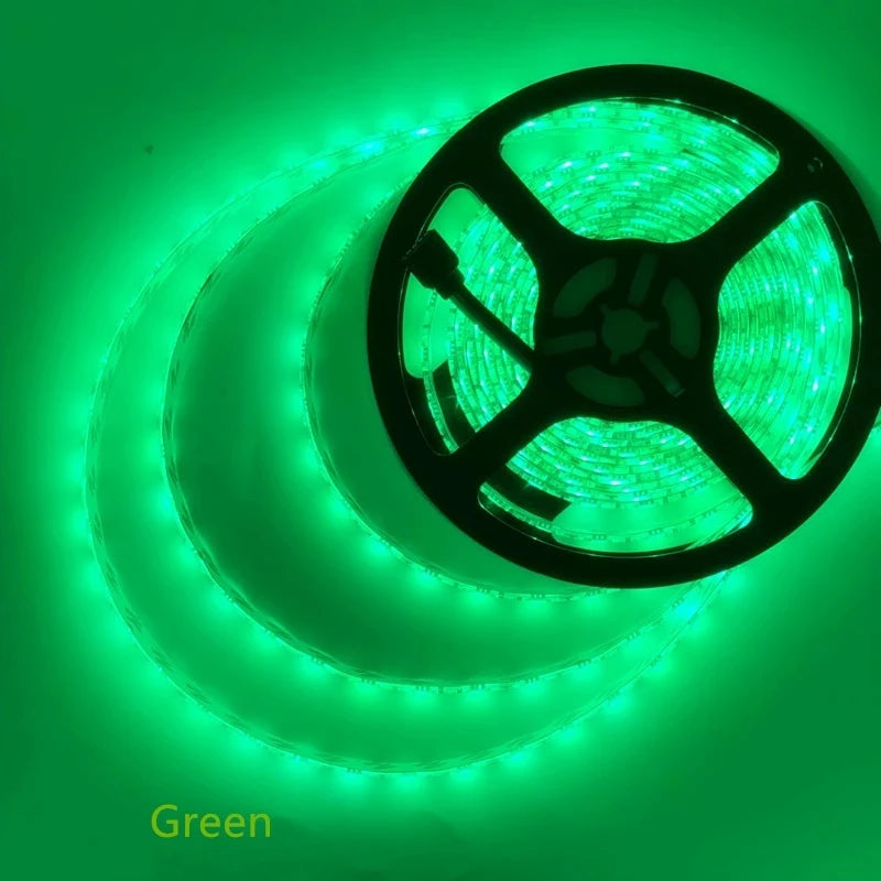 5M 2835 RGB LED Strip Light 300 LEDs DC 12V Red Green Blue Warm White Cool White Flexible SMD 2835 LED Diode Ribbon Tape Lamp