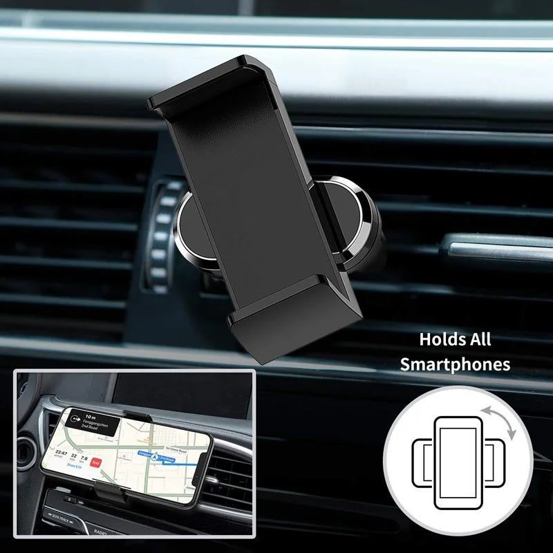 Universal Car Phone Holder For iPhone XS 8 11 12 13 14 15 Pro Max Air Vent Mount Clip In Car Phone Stand Support Smartphone