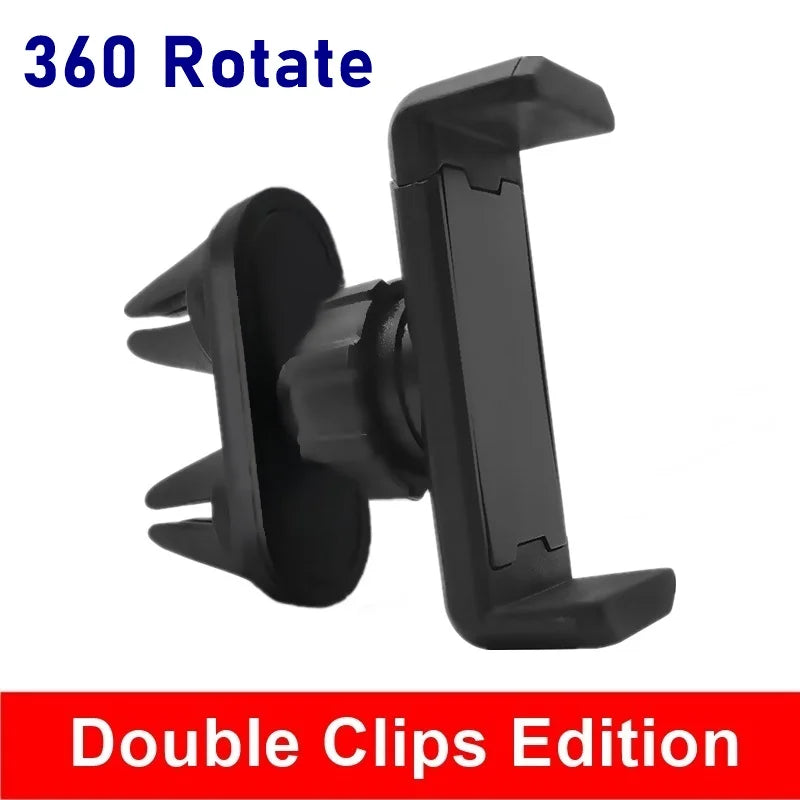 Universal Car Phone Holder For iPhone XS 8 11 12 13 14 15 Pro Max Air Vent Mount Clip In Car Phone Stand Support Smartphone