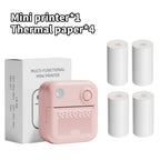 Imprimante portable Dolewa D3, thermique, pour étiquettes, papiers autocollants et photos, mini format, idéale pour impression rapide et sans erreur