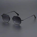 Lunettes homme à monture géométrique classique, style tendance, parfaites comme cadeau pour amis et famille