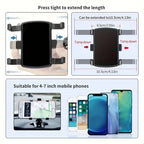 Support de téléphone universel pour tableau de bord de voiture 360 °   Support de voiture pour Smartphone rotatif, pour iPhone,