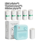Imprimante portable Dolewa D3, thermique, pour étiquettes, papiers autocollants et photos, mini format, idéale pour impression rapide et sans erreur