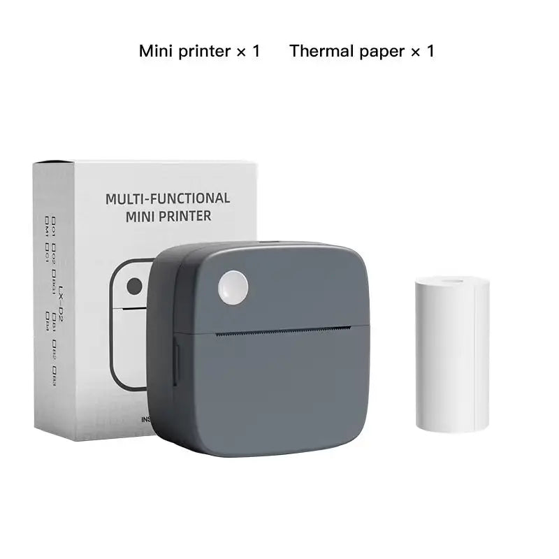 Imprimante portable Dolewa D3, thermique, pour étiquettes, papiers autocollants et photos, mini format, idéale pour impression rapide et sans erreur