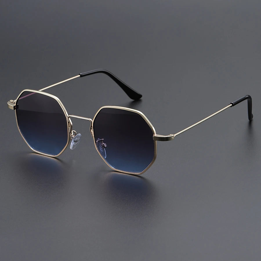 Lunettes homme à monture géométrique classique, style tendance, parfaites comme cadeau pour amis et famille