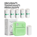 Imprimante portable Dolewa D3, thermique, pour étiquettes, papiers autocollants et photos, mini format, idéale pour impression rapide et sans erreur