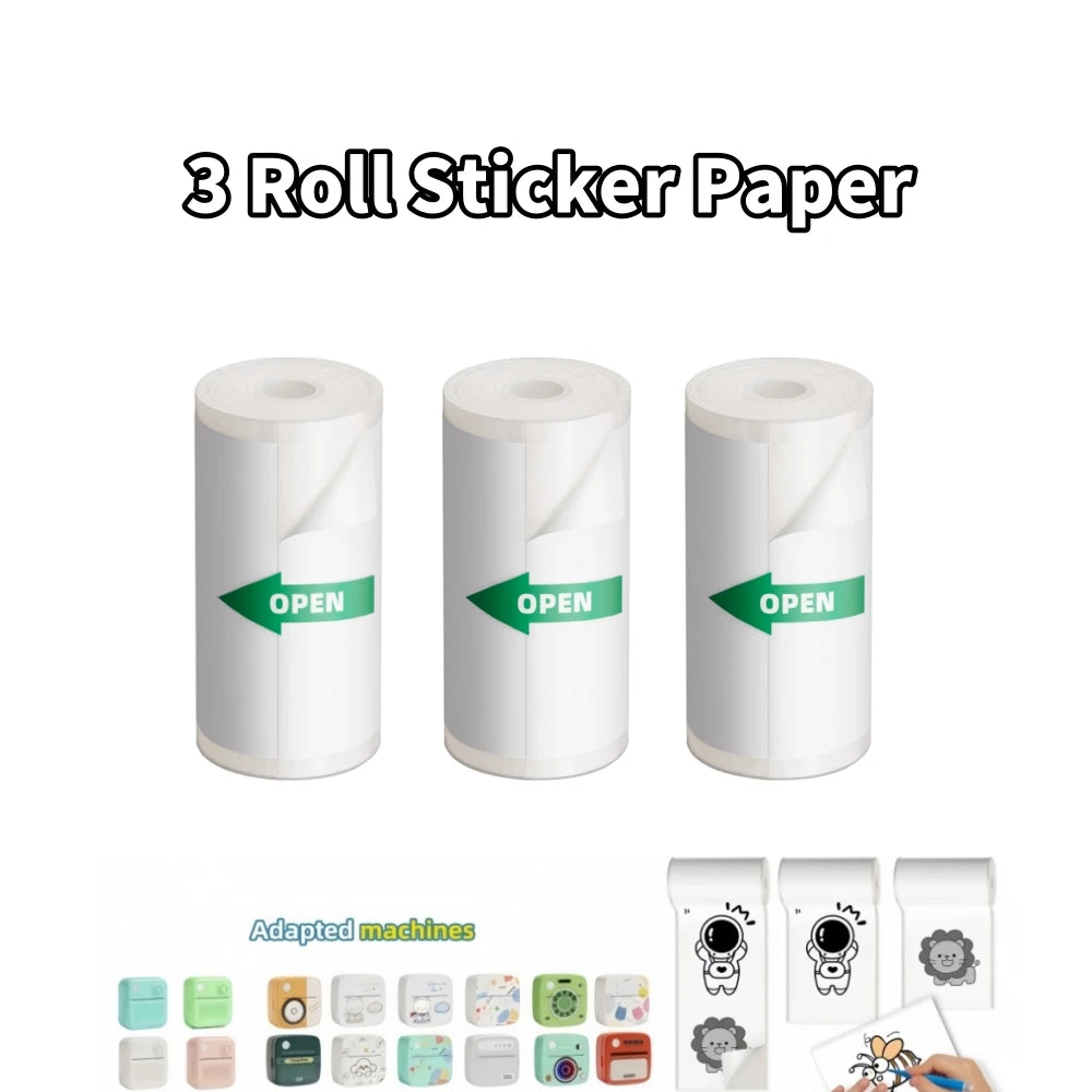 Imprimante portable Dolewa D3, thermique, pour étiquettes, papiers autocollants et photos, mini format, idéale pour impression rapide et sans erreur