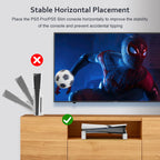Support horizontal compatible PS5 Pro / PS5 Slim, accessoire pour consoles PS5 Slim/Pro, versions disque et digitale