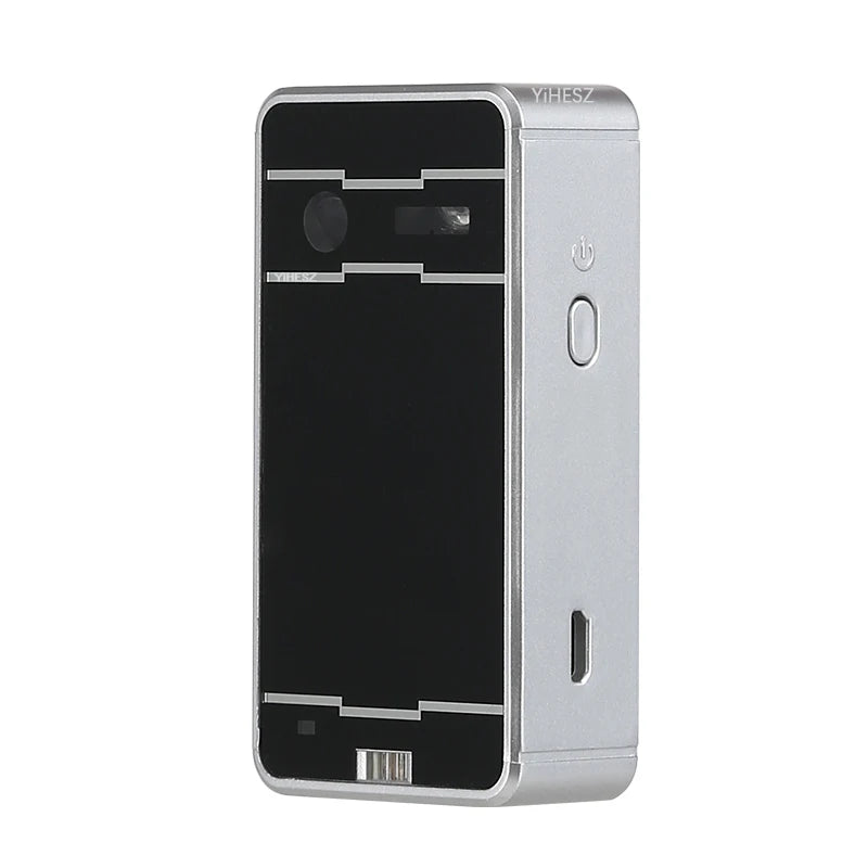 Clavier laser virtuel Bluetooth portable, projecteur sans fil avec fonction souris, compatible avec iPhone, tablette, ordinateur et téléphone.