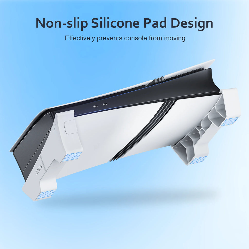 Support horizontal compatible PS5 Pro / PS5 Slim, accessoire pour consoles PS5 Slim/Pro, versions disque et digitale