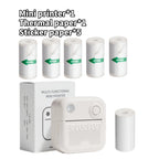 Imprimante portable Dolewa D3, thermique, pour étiquettes, papiers autocollants et photos, mini format, idéale pour impression rapide et sans erreur