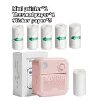 Imprimante portable Dolewa D3, thermique, pour étiquettes, papiers autocollants et photos, mini format, idéale pour impression rapide et sans erreur