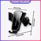 Car Phone Holder Car Air Vent Clip Mount Mobile Cell Stand Smartphone GPS Support For 5-7 Inch Mobile Devices Car accessories