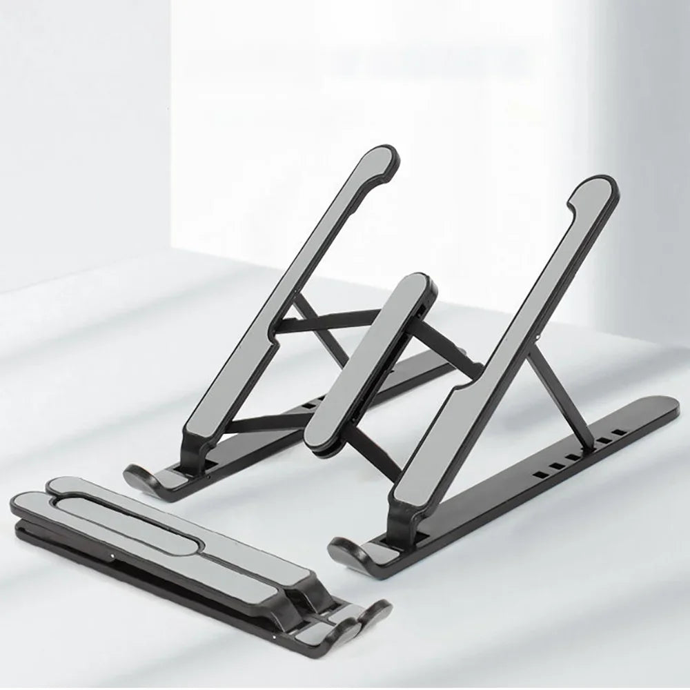 Foldable Laptop Stand Adjustable Portable Notebook Bracket Support Base Aluminum Alloy Holder For Macbook Laptop PC Accessories