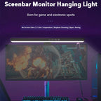 RGB LED Computer Monitor Light Bar Display Screen Hanging Lamp Eye Protection Lamp For Learning/Reading/Work Dimming Night Light