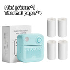 Imprimante portable Dolewa D3, thermique, pour étiquettes, papiers autocollants et photos, mini format, idéale pour impression rapide et sans erreur