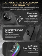 Souris verticale ergonomique ZELOTES F18, sans fil 2.4G/Bluetooth, 24 000 DPI, programmable, gaming, pour PC et portable