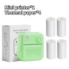Imprimante portable Dolewa D3, thermique, pour étiquettes, papiers autocollants et photos, mini format, idéale pour impression rapide et sans erreur