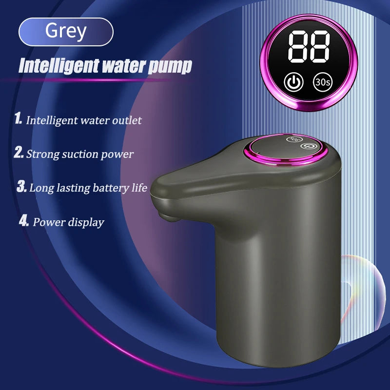 Electric water dispenser, smart household automatic drinking machine for barreled and purified water, USB charging
