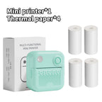Imprimante portable Dolewa D3, thermique, pour étiquettes, papiers autocollants et photos, mini format, idéale pour impression rapide et sans erreur