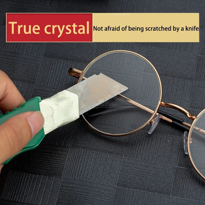 Lunettes de lecture vintage Shatar, haut de gamme, verres ronds avec pierres en cristal, pour hommes et femmes, lentilles haute définition et qualité supérieure