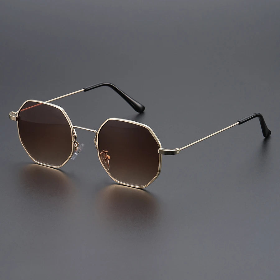Lunettes homme à monture géométrique classique, style tendance, parfaites comme cadeau pour amis et famille