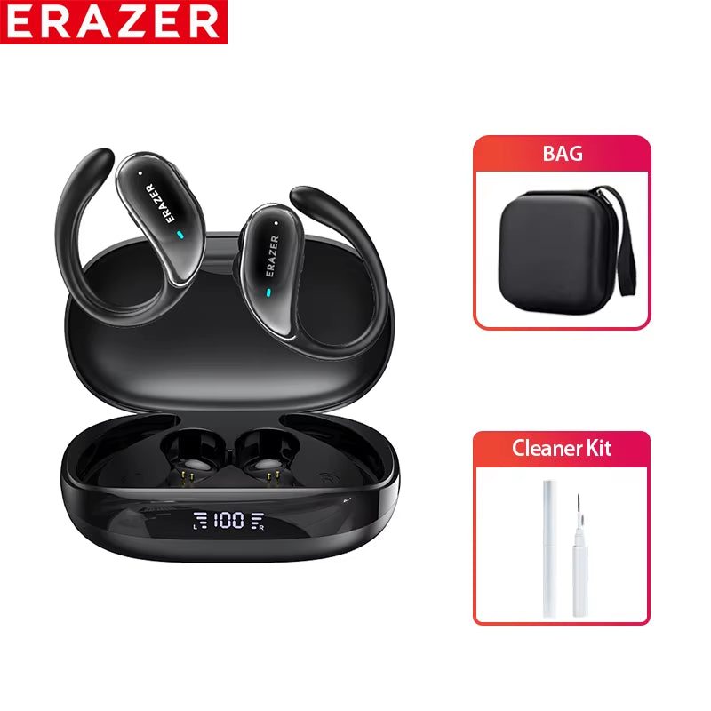 Xt80Pro TWS Wireless Bluetooth Earphones Sports Wireless Headphones Touch Control Game Mode Earhooks Headsets Waterproof