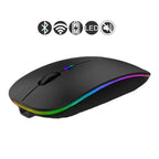 Bluetooth Mouse for Apple Macbook Air Pro Retina 11 12 13 15 16 Mac Book Laptop Wireless Mouse Rechargeable Mute Gaming Mouse