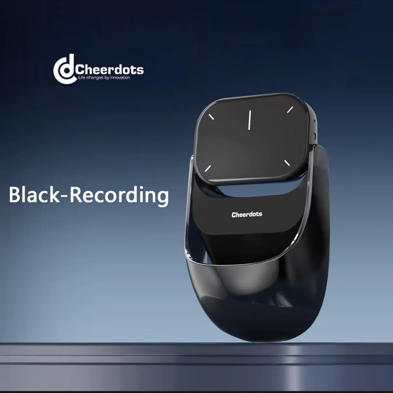 Cheerdots 2 Detachable Air Mouse Wireless Touchpad Laser All-In-One AI Recording Chatgpt Mobile Presenter Remote Control Custom