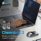 Cheerdots 2 Detachable Air Mouse Wireless Touchpad All-In-One Pocket Enabled Mouse Customized Gaming Mouse