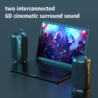 -S49 20W Portable Bluetooth Speaker Stereo Sound IPX7 Waterproof Wireless Bluetooth 5.2 Excellent Bass Performace