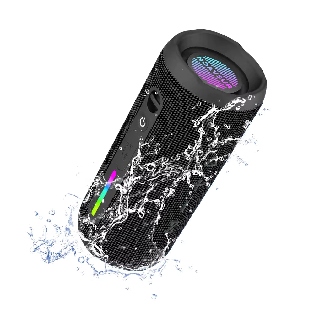 New 2025 Products Mini Portable TWS Stereo Super Bass IPX7 Waterproof Bluetooth Speakers Outdoor Loud BT Speaker with Subwoofer