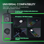 Wireless Charging RGB Luminous Mouse Pad Charger Phone Gaming Mousepad Desktop PC Laptop Computer Plate Mouse Mat Desktop Pad