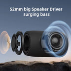 -S32 Mini Portable Bluetooth Speaker HIFI Subwoofer Wireless Speaker with Fm Radio Column Support TF, TWS, USB