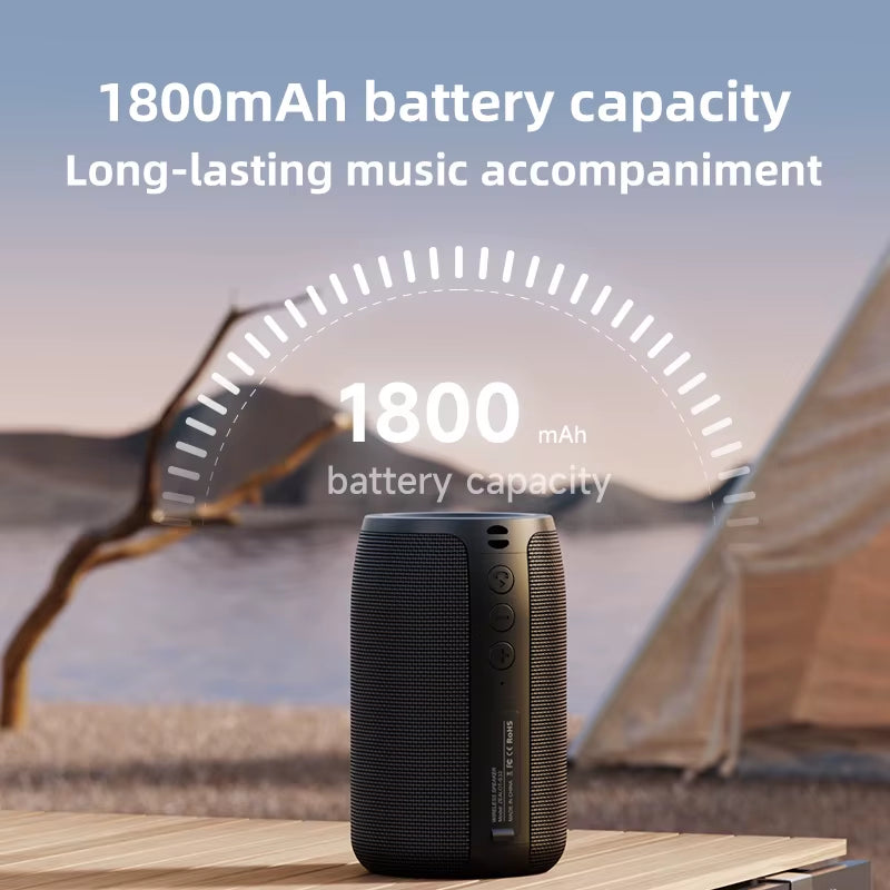 -S32 Mini Portable Bluetooth Speaker HIFI Subwoofer Wireless Speaker with Fm Radio Column Support TF, TWS, USB